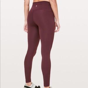 Lululemon High-Rise Tight 28” *Brushed